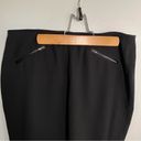 DKNY Vintage  Wool Pencil Skirt Black Moto Photo 3