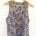 Bobeau Floral paisley colorful tank Size Medium Photo 1