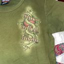 Harley Davidson Y2K Snake Tattoo Tshirt Photo 2