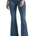 Lee  Women's Heritage High Rise Flare Jean with Raw Hem Size 16M NWT Photo 5
