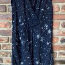 Wilfred  Aritzia Black White Splatter Print Sabina Mini Sleeveless Dress Size XS Photo 2