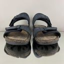 Ecco Women’s Navy Blue Nubuck Leather Cosmos Dual Strap Cork Hiking Sandals Photo 7