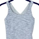 Lululemon  Enhearten Tank top crossback gray spacedye strappy crossback Size 4 Photo 1