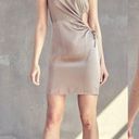 idem Ditto IDEM‎ DITTO Champagne Cut Out Slip Dress Size Medium Photo 0