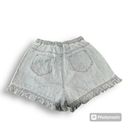 Disney Peter Pan Tinker Bell Denim Ruffle Shorts Photo 2