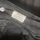 ZARA  Trafaluc Denim Collection SZ 8 raw hem, cropped jeans in black Photo 2