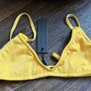 Triangl Swim Glitter Yellow Top Photo 0