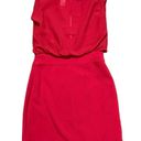 Esley  Sleeveless Retro Dress Red Women's Size S Photo 3