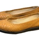 Salvatore Ferragamo Ferragamo Vintage Tan textured Flats size 6.5 B Photo 1