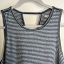 Ideology  SET OF TWO MEDIUM TANK TOPS BLUE & GRAY BLACK STRIPED CREW NECK Photo 5