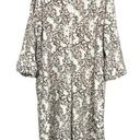 Oscar de la Renta  Leopard Print Fuzzy Fleece Full Zip Robe L/XL Photo 0