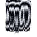 Madewell  Women T-Shirt Dress Afternoon Sleeveless Striped Pockets Pleated Large Photo 3