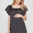 Isabel Maternity stripe short sleeve blouse Size Small Photo 0