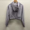 Good American Cool Crop Hoodie in Lilac 3 Photo 3