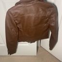 Abercrombie & Fitch Leather Jacket Photo 2