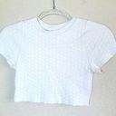 Debut  textured crop tee Photo 0