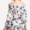 MISA Los Angeles  Freesia Off The Shoulder Watercolor Floral Dress Size XS $282 Photo 1