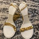 Bottega Veneta Off-White Dot Heeled Sandals size 38 Photo 11