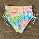 California Waves Juniors M Tie Dye Bikini Bottoms Lace Up High Waist Macys Photo 4