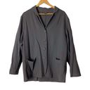 Eileen Fisher Vintage  100% Wool Button Up Blazer Photo 0