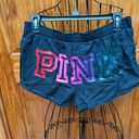 PINK - Victoria's Secret Victoria's Secret Pink Ombre Rainbow Logo Sleep Shorts Photo 0