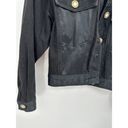 Marciano Georges  Black Denim Button Down Jean Jacket Women's Size Small S Photo 3