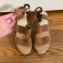 DV by Dolce Vit Dolce Vita Espadrille Platform Wedge Heels Brown size 8 Photo 1