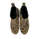 Blondo  Ankle Boot Womens Leopard Print Leather Flora Chelsea Waterproof‎ Size 8 Photo 3