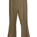 HYFVE  Women’s Tan Seamline Flare Pants High Waisted Stretch Size Medium NWT! Y2K Photo 0