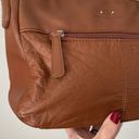 Stone Mountain  camel brown leather shoulder bag Photo 4