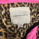 American Eagle Leopard Sherpa Jacket Photo 2