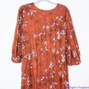 Eloquii NWT  Elements Floral Print Midi Wrap‎ Dress with Puff Sleeves, 16 Photo 8