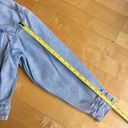 Wild Fable  Cropped, Slightly Distressed, Jean Jacket, Light Blue, Size XS, NWT Photo 11