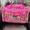 Simply Southern  Pink Colorful Overnight Duffle Travel Tote Bag ~ Luggage Photo 0