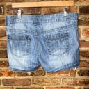 DKNY  Medium Wash Blue Denim Jean Cut-Off Shorts Women's Size 10 Photo 1