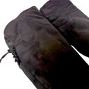 City Classified Black Suede High Over the Knee Zip Ankle Lace Up Boots Size 8 Photo 4