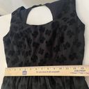 Jessica Simpson  Mini Dress Sz 4 Jet Black Sienne Fit & Flare Key Hole Back Lined Photo 8