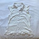 New York & Co. NWT White Work Blouse Photo 2