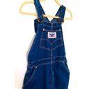 Levis Rare Vintage SF 207 Orange Tab Denim Blue Jeans Overalls Sz 12 Photo 3