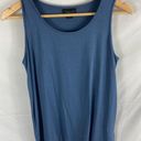 J.Jill  Wearever Easy A-Line Tank - Blue Size XS Photo 0