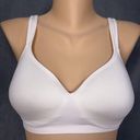 Carole Hochman  Small Seamless Comfort Bra Wire Free Molded Cups Straps White Photo 0