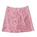 Princess Polly Princes Polly The Joan Pink and Red summer mini skirt size 6  Photo 2