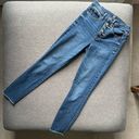 Gap  // Button Fly Crop High Waist Skinny Jeans Photo 0