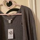 Croft & Barrow Plus Size Womens gray cardigan sweater size 4X New Photo 8