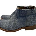 Matisse Blue Denim Jean Ankle Boots Booties Joots size 8 Women’s Photo 3