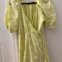 ZARA Neon Green Dress Photo 1