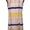 Jason Wu  for Target Sleeveless Striped Pleated Dress Pink Black Medium Photo 1