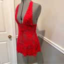 Victoria's Secret  SexyLittle Things Nightie Babydoll Redfeather Mesh Size Medium Photo 2