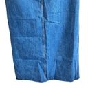 Frame  Sea Cut Off Waist Maxi Jean Denim Skirt Raw Hem Blue Front Slit 26 Photo 7