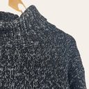 Eddie Bauer  Lounge Around Black Knit Turtleneck Pullover Sweater Size M Photo 4